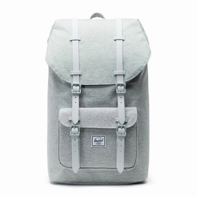 Hot Offer Event Special Price Today Herschel Little America Backpack - Light Grey Crosshatch