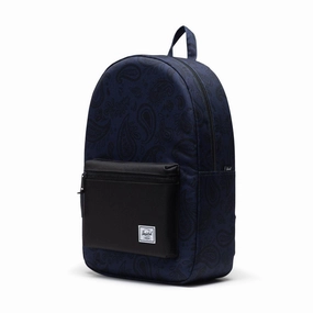 Exclusive Deal Inside Big Savings Event Herschel Settlement Backpack - Peacoat Paisley