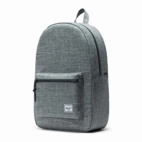 Dont Miss These Savings Herschel Settlement Backpack - Raven Crosshatch