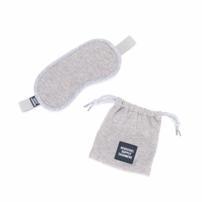 Shop Todays Picks Herschel Supply Co. Cashmere Eye Mask - Heathered Grey