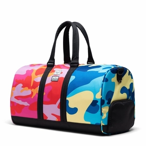 Herschel Supply Co. Novel Duffle - Andy Warhol Pink/Blue Camo Print Shop the Savings