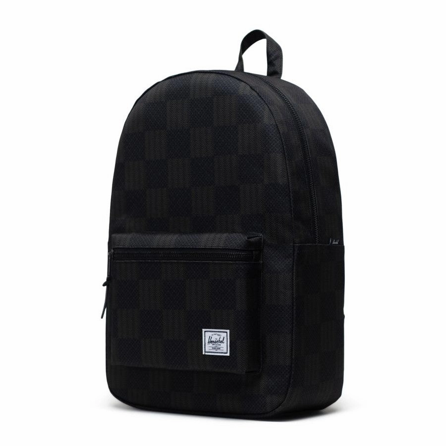 Trending Now Offer Herschel Supply Co. Settlement Backpack - Black Checkered Textile