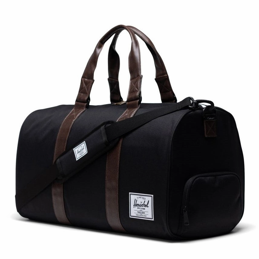 Big Price Drop Online Deal Frenzy Herschel Supply Novel Duffle - Black/Chicory Coffee