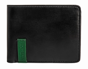 Hidesign Dylan 05 Leather Multi-Compartment Trifold Wallet Black Exclusive Online Offer