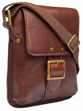 Hidesign Vespucci Leather Small Cross Body Messenger Brown Special Online Offer MustHave Gift Ideas