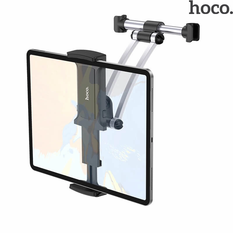 Best Deal Today Hoco Backseat Phone & Ipad Car Mount | Ca62 Handsome Aluminium Backrest Tablet Holder