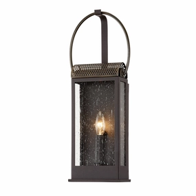 Holmes One Light Wall Sconce Holmes Bronze/BrassOutdoor wall sconces with motion sensor