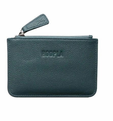Hoopla Leather Coin Purse Teal Last Chance Offer Grab Save Today