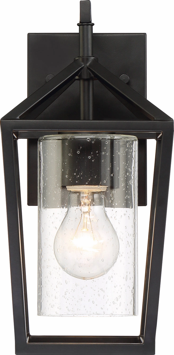 Hopewell One Light Outdoor Wall Lantern Matte Black