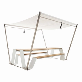 Hopper Shade Foldable CanopyDurable outdoor patio accessories