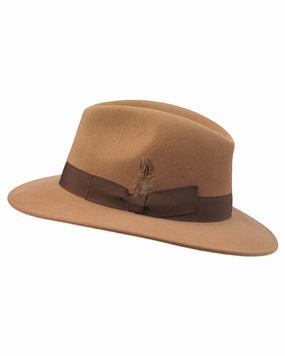 Laksen Heritage Cashmere Fedora Hat Shop the Best Deals