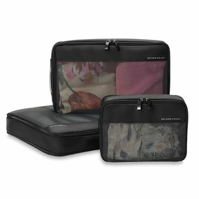 MustHave Clearance Big Price Drop Check In Compression Packing Cube Set - Black