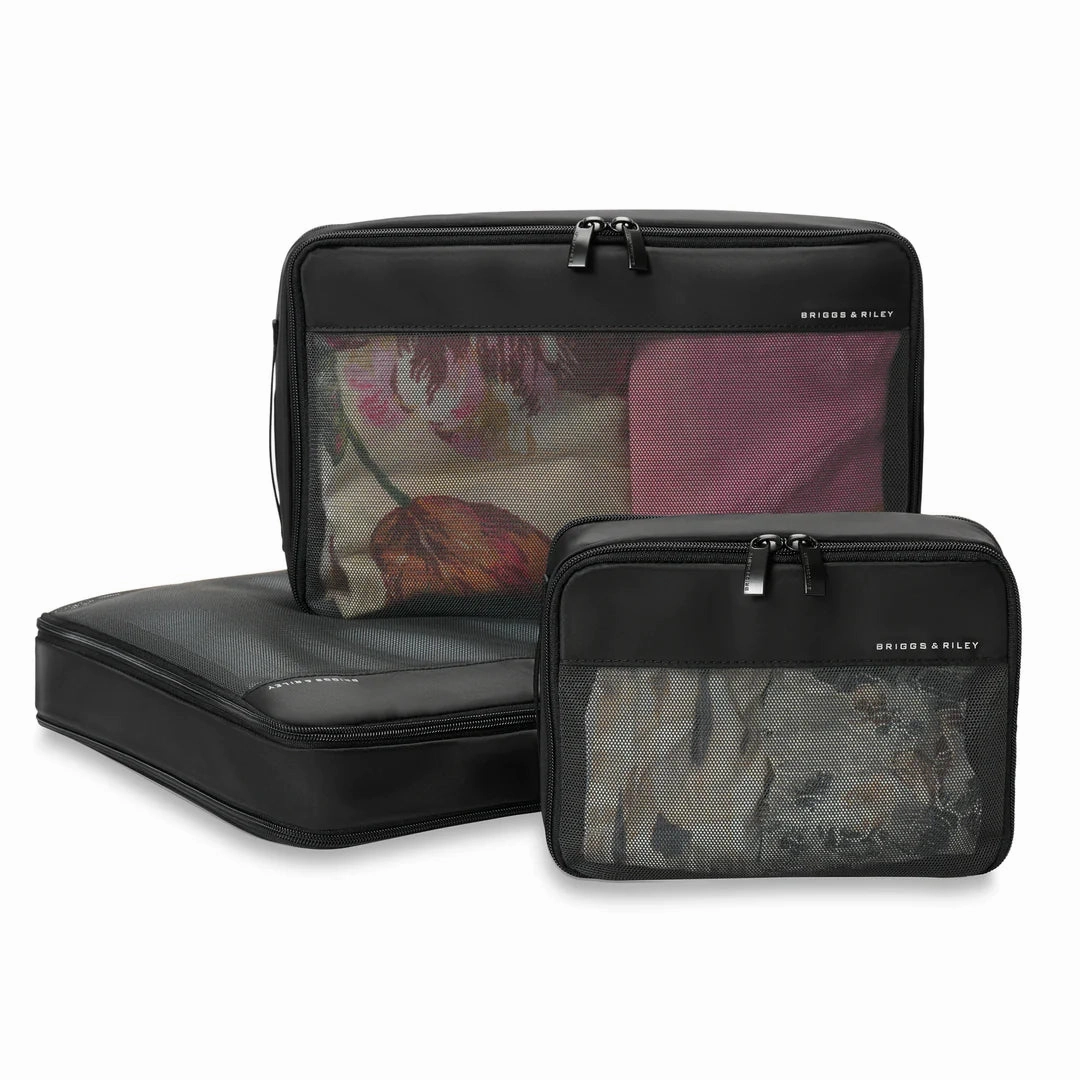 MustHave Clearance Big Price Drop Check In Compression Packing Cube Set - Black