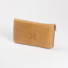 Daily Special Offer Grab Your Savings Thandana Ladies Large Leather Wallet | Hazelnut