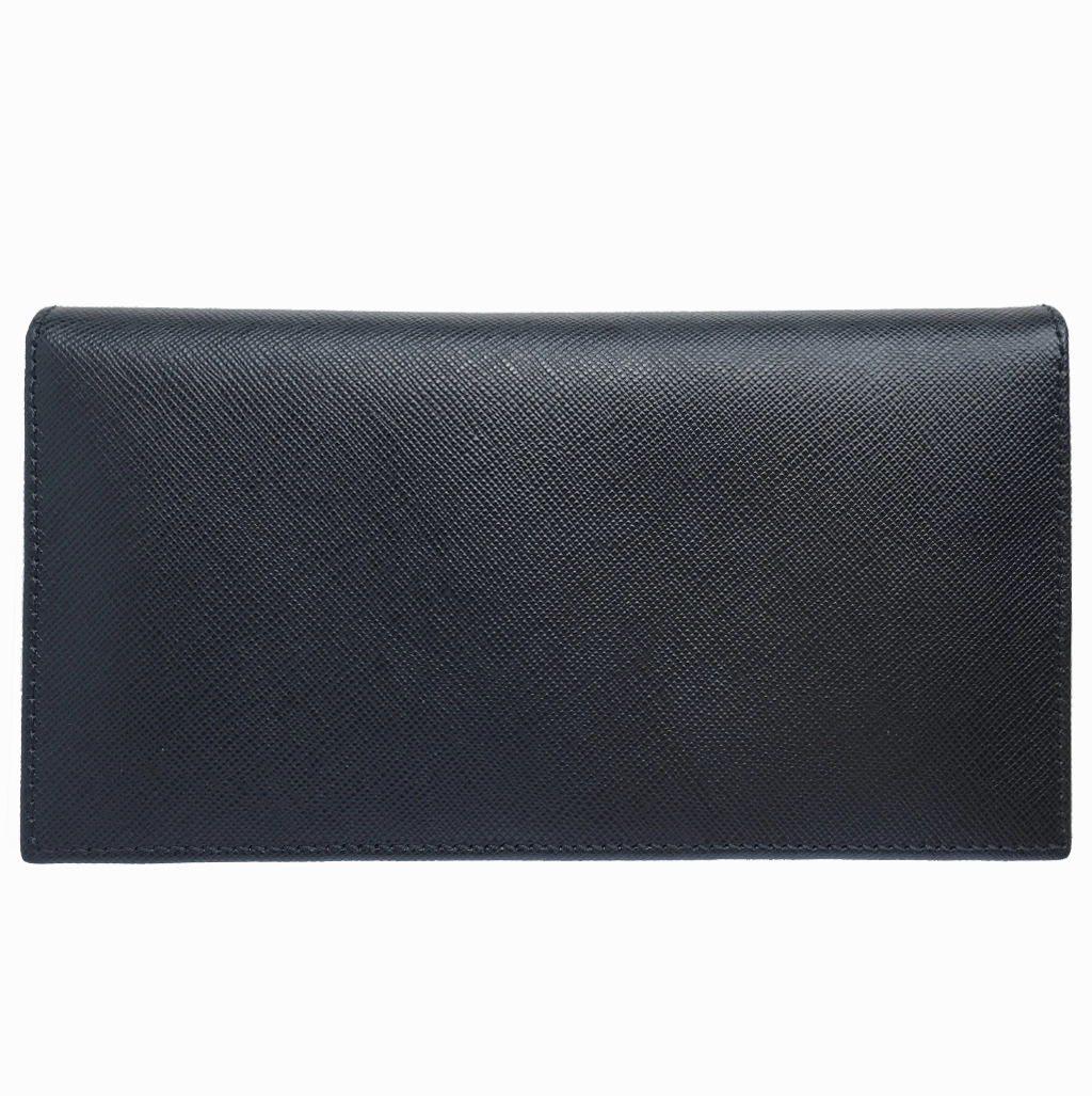 Daily Deal Frenzy 72 Smalldive Saffiano Leather Travel Wallet Black