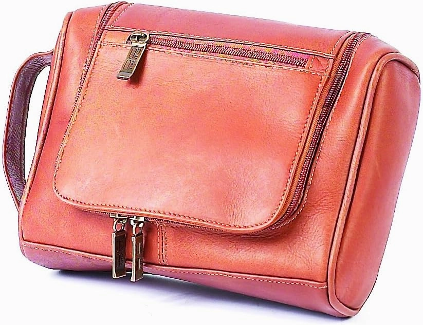 Claire Chase Leather Hanging Toiletry Bag Hot Pick Online Mega Hot Offer