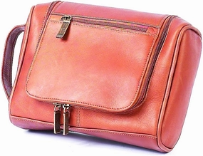 Claire Chase Leather Hanging Toiletry Bag Hot Pick Online Mega Hot Offer
