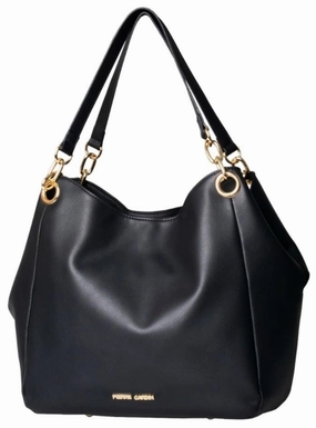 Flash Pick Today Hot Discount Deal Pierre Cardin Nissa Slouch Handbag | Black
