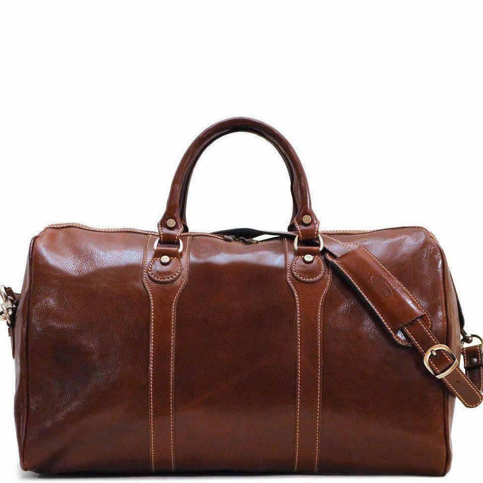Grab Your Deal Today Exclusive Hot Pick Floto Leather Milano Duffle