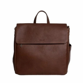 Mally Bebe Leather Baby Backpack | Saddle Special Deals Online