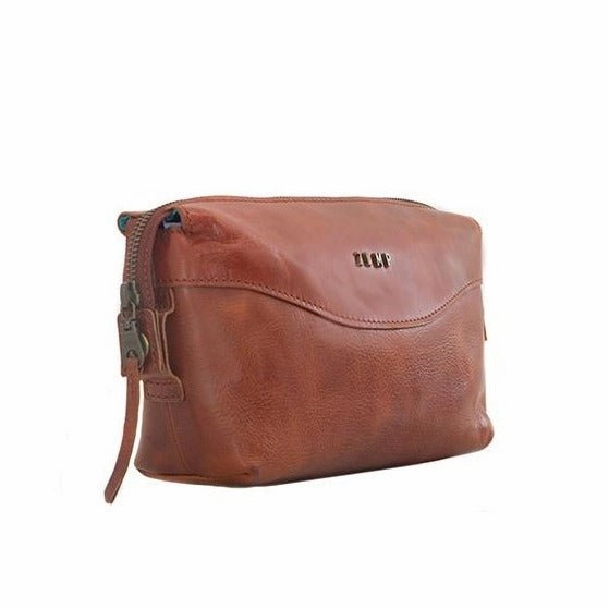 Zemp Bravo Toiletry Bag | Chestnut Instant Savings Inside Hot Item Clearance