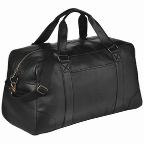 Oxford Weekend Travel Duffel Bag 25L - Solid Black Trending Deals Today