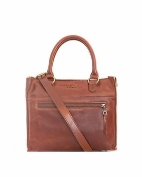 Exclusive Online Offer Todays Hot Savings Zemp Bastille Grab And Go Handbag | Chestnut