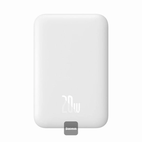 Baseus Magnetic Power Bank 20W 6000Mah - White Trending Today Steal Gift Sale Event