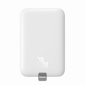 Baseus Magnetic Power Bank 20W 6000Mah - White Trending Today Steal Gift Sale Event