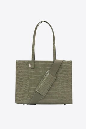 Shop Todays Picks Hot Sale Today The Work Tote In Olive Croc