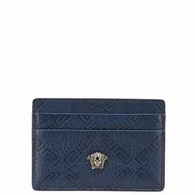 Versace Leather Card Case (Pre-Owned) Online Exclusive Deal