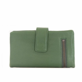 Limited Stock Offer Zemp Carlene 15 Cc Wallet | Forest Green