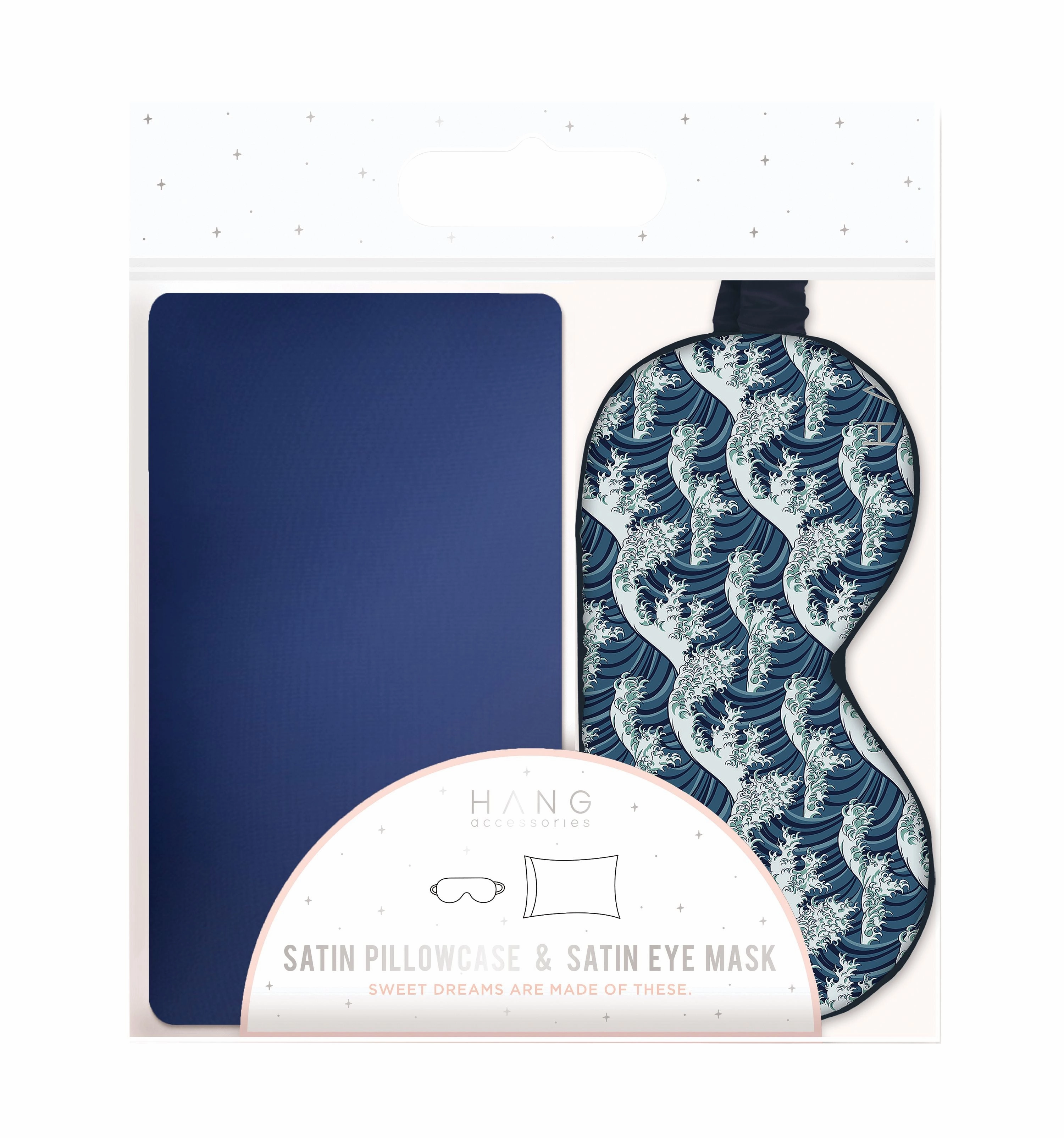 Satin Pillow & Eye Mask Set Steal the Deal Now Todays Special Picks