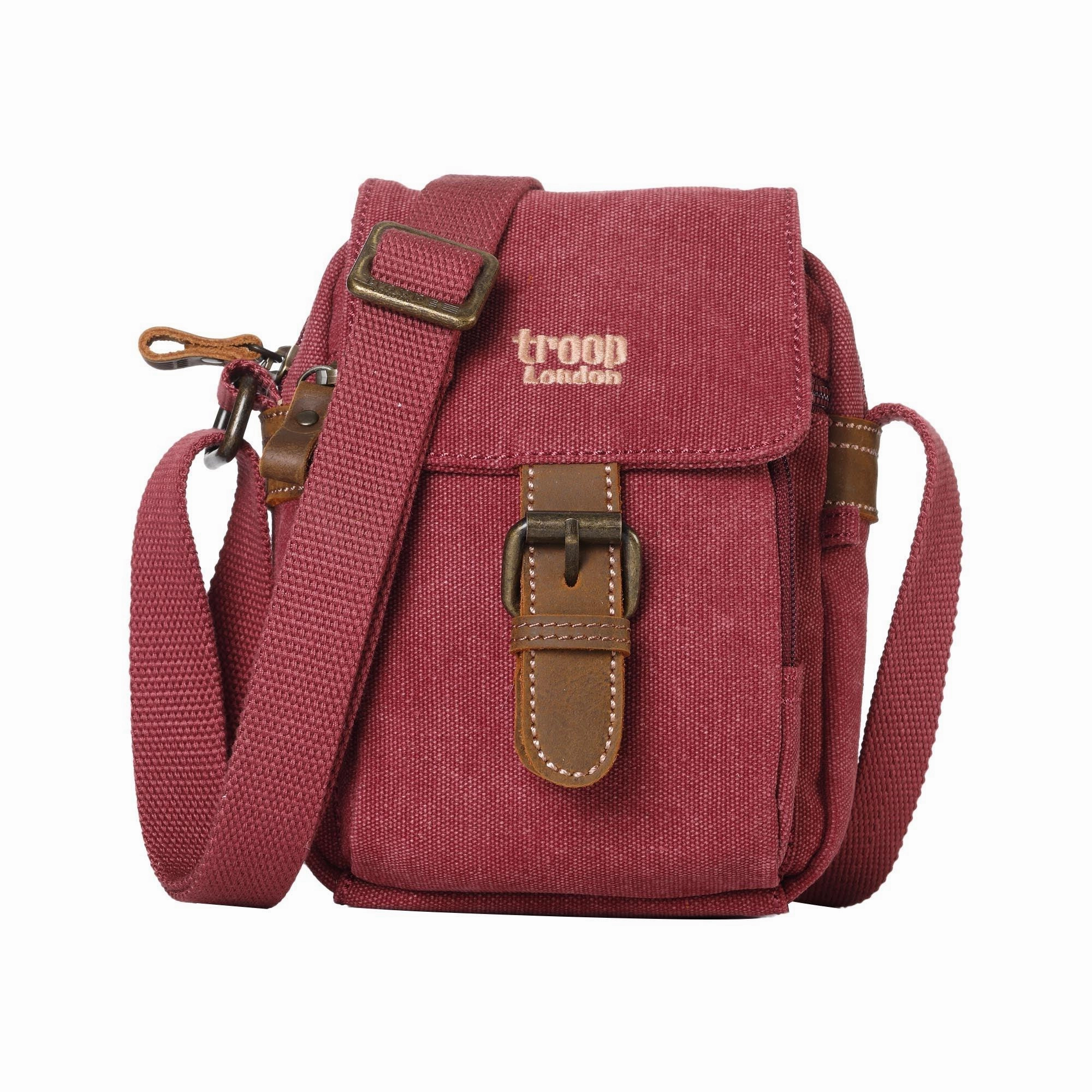 Mega Savings Now Troop London Classic Canvas Across Body Bag