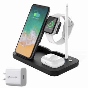 Big Savings Alert Clearance Sale Vylis15 4-In-1 Wireless Dock 15W Wireless Charger Um1006N