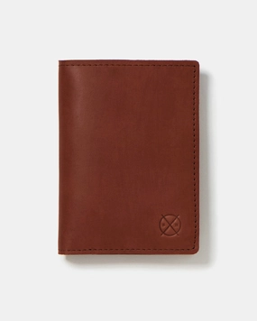 Stitch & Hide Leather Cameron Men'S Wallet Maple Brown Todays Hot Pick