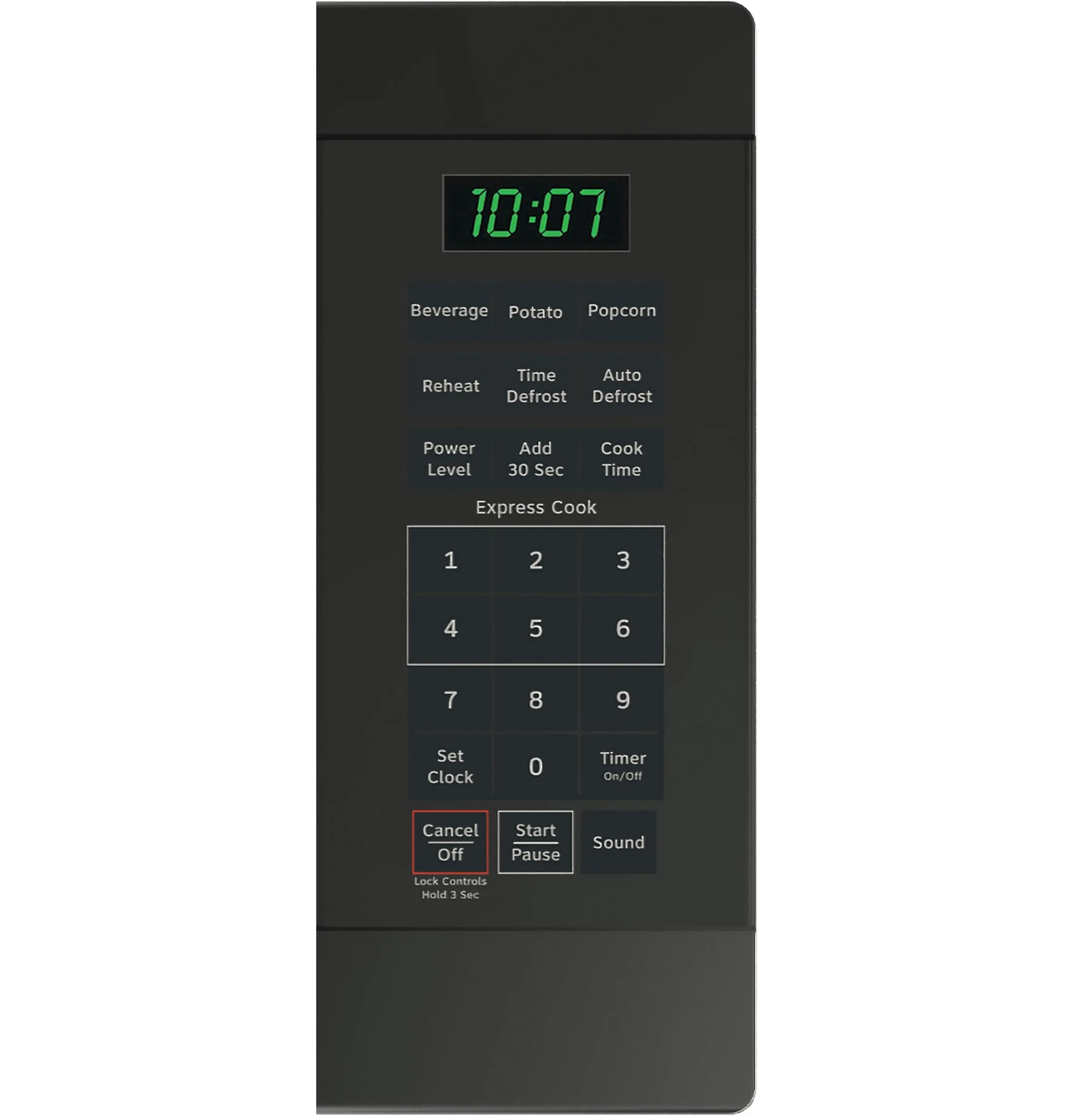 Hotpoint RES1072DTBB Hotpoint? 0.7 Cu. Ft. Capacity Countertop Microwave Oven