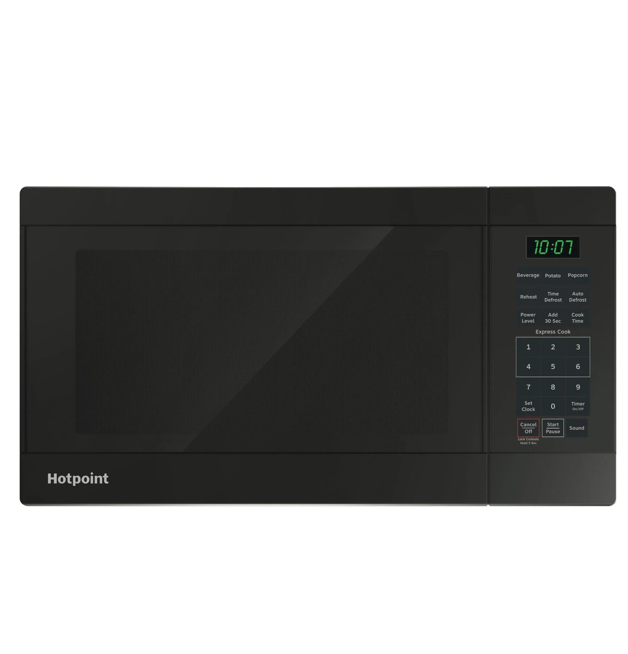 Hotpoint RES1072DTBB Hotpoint? 0.7 Cu. Ft. Capacity Countertop Microwave Oven