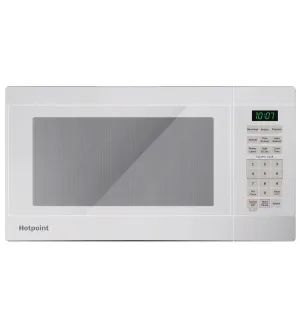 Hotpoint RES1072DTWW Hotpoint? 0.7 Cu. Ft. Capacity Countertop Microwave Oven
