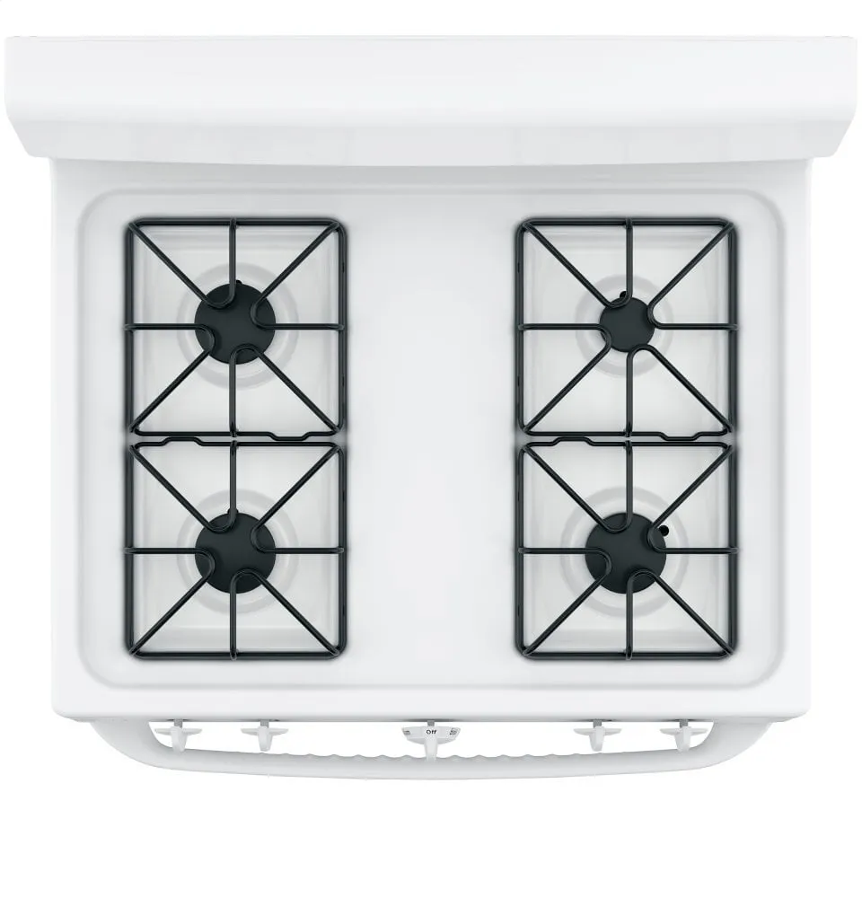 Hotpoint RGBS300DMWW Hotpoint? 30" Free-Standing Gas Range