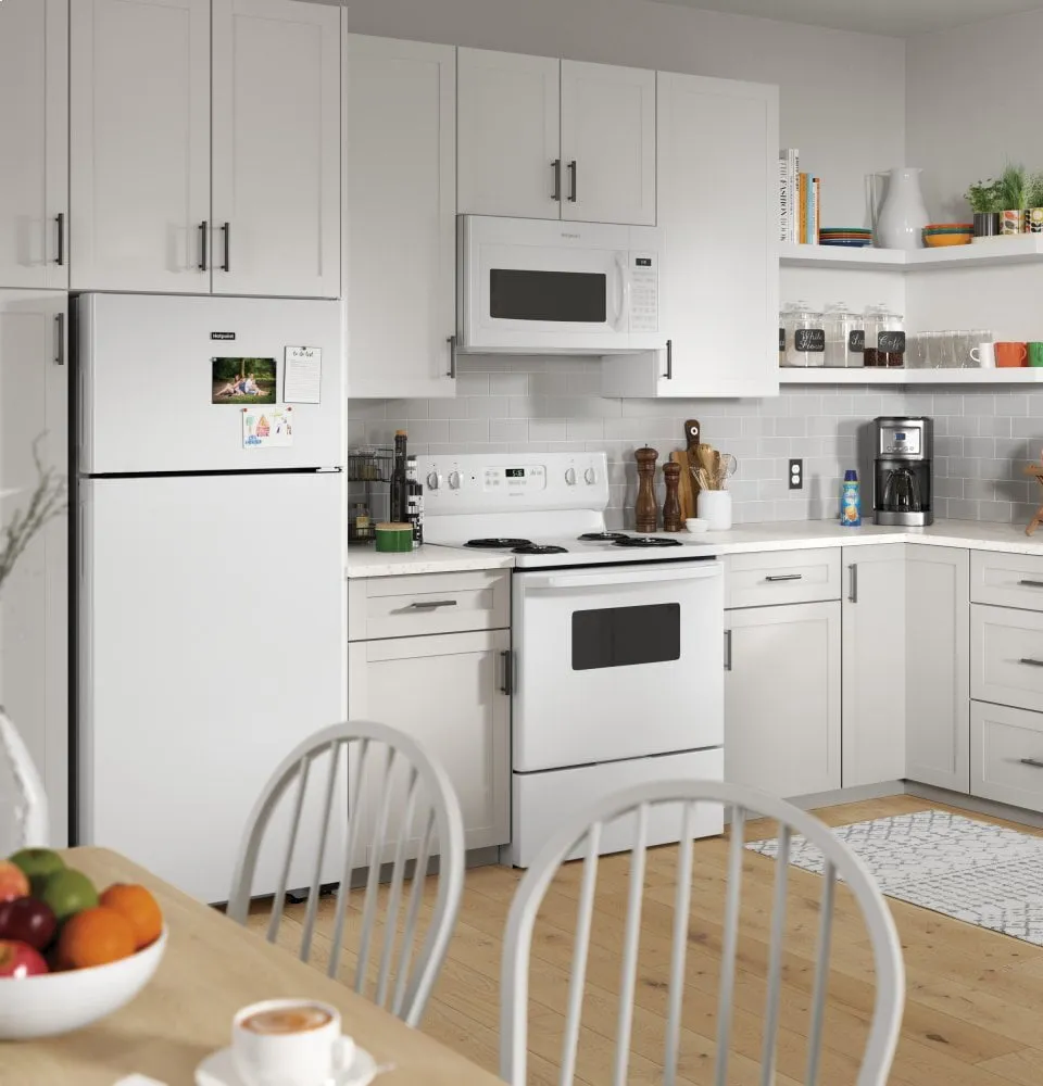 Hotpoint RVM5160DHWW Hotpoint? 1.6 Cu. Ft. Over-The-Range Microwave Oven