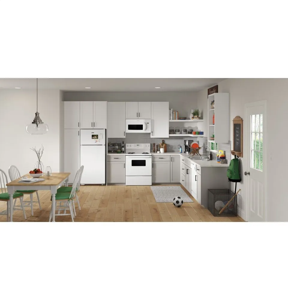 Hotpoint RVM5160DHWW Hotpoint? 1.6 Cu. Ft. Over-The-Range Microwave Oven