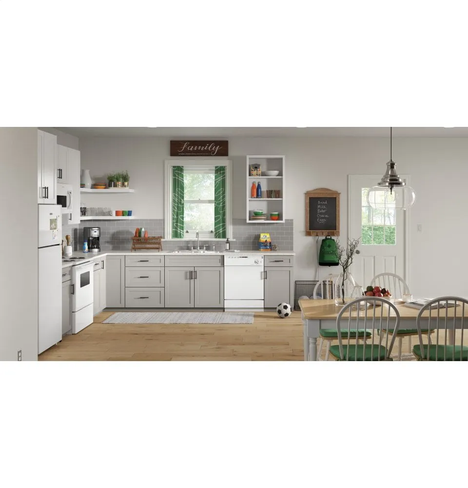 Hotpoint RVM5160DHWW Hotpoint? 1.6 Cu. Ft. Over-The-Range Microwave Oven