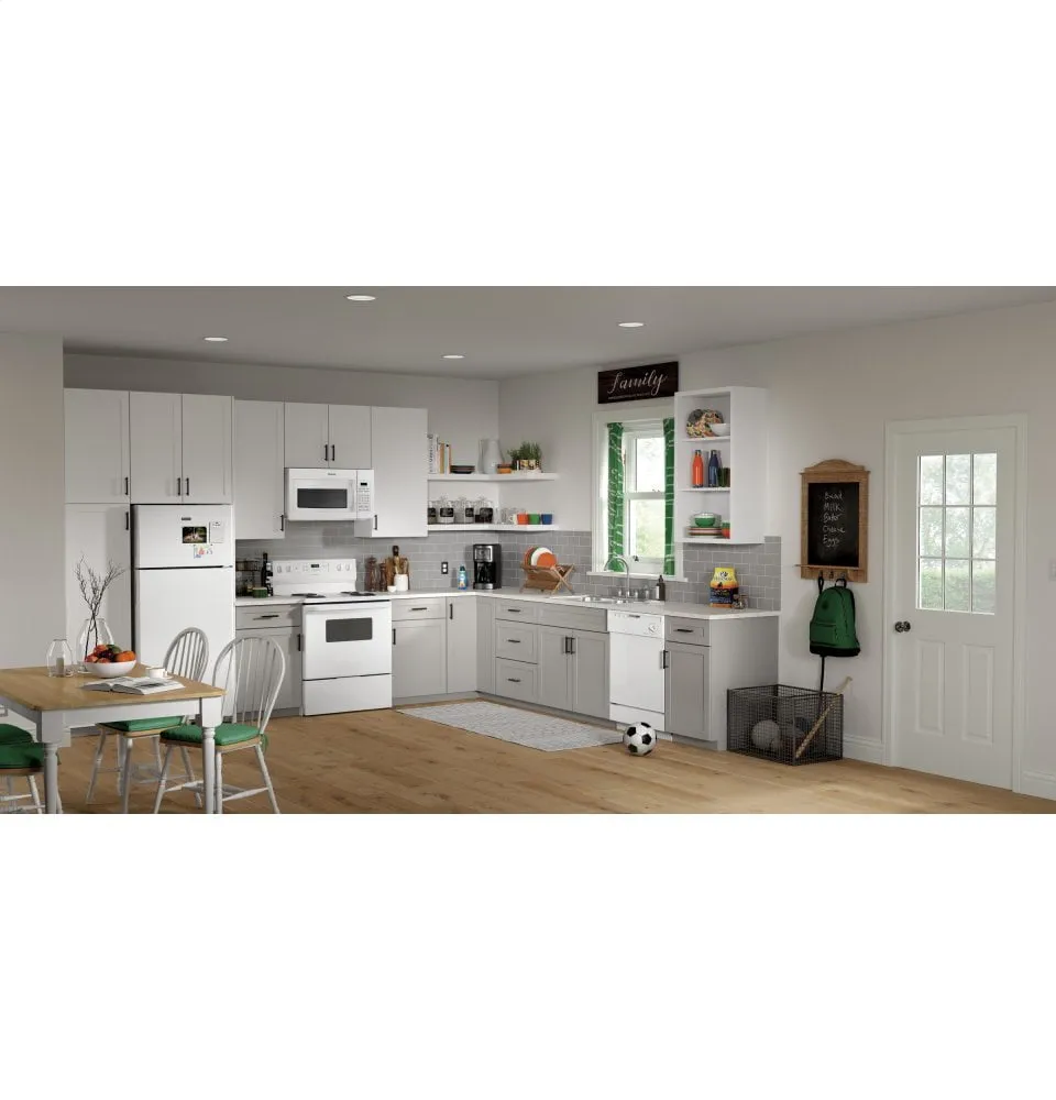 Hotpoint RVM5160DHWW Hotpoint? 1.6 Cu. Ft. Over-The-Range Microwave Oven