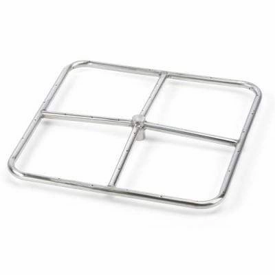 HPC Fire 12" Square Burner FRSSQ12Fireproof mat for under fire pit