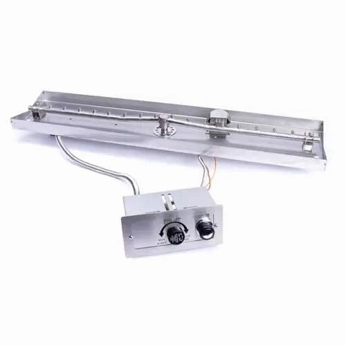 HPC Fire 25 x 8" Linear Interlink Fire Pit Insert FPPK25X8-L-FLEXportable outdoor fire pit with lid