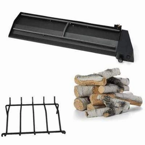 HPC Fire 27 x 10" Dual-Step Push Button/Flame Sensing Burner Kitportable outdoor fire pit with lid