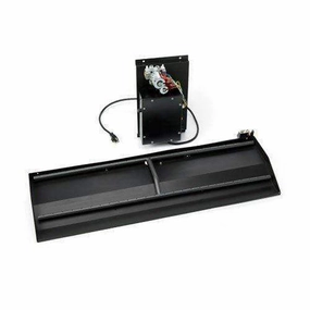 HPC Fire 28" Duel-Step On/Off Electric Ignition Outdoor Fireplace Burner Kit 120VACportable outdoor fire pit with lid