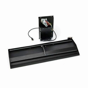 HPC Fire 28x10 Duel-Step Outdoor HI/LO Electronic Ignition Fireplace Burner Kit 120VACportable outdoor fire pit with lid
