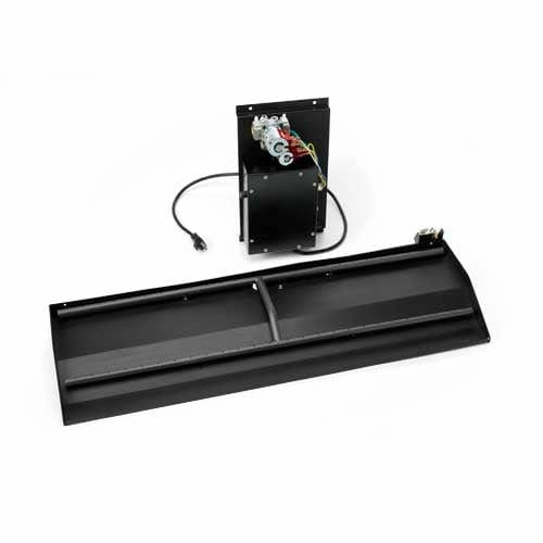 HPC Fire 28x10 Duel-Step Outdoor HI/LO Electronic Ignition Fireplace Burner Kit 24VACportable outdoor fire pit with lid